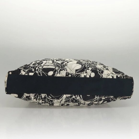 CHANEL Matelasse Chain Shoulder Bag Silk Black CC - Picture 7 of 14